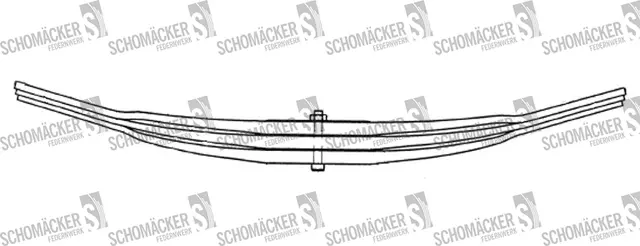 Parabelfjær BPW Schomäcker 