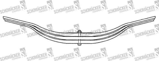 Parabelfjær BPW Schomäcker 