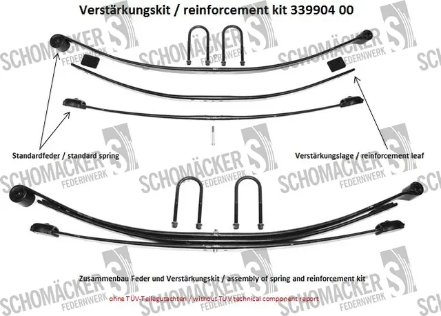Forsterkingskit Mercedes Schomäcker 