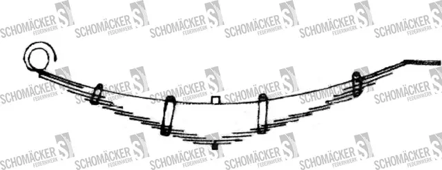 Trapezfjær Anhänger Schomäcker 