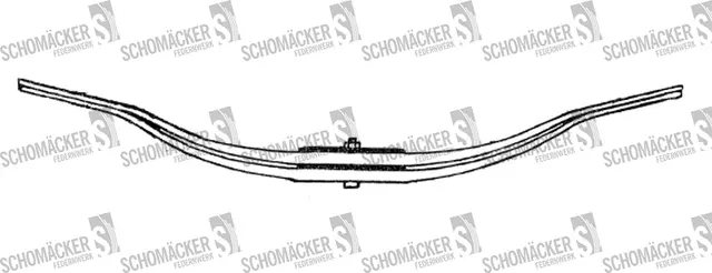 Parabelfjær BPW Schomäcker 