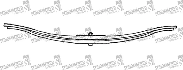 Parabelfjær BPW Schomäcker 