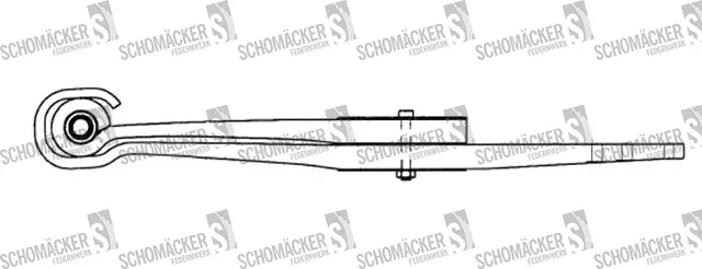 2-lags fjær BPW Schomäcker 