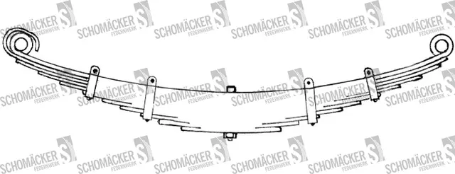 Trapesfjær 11 lag Scania Schomäcker 