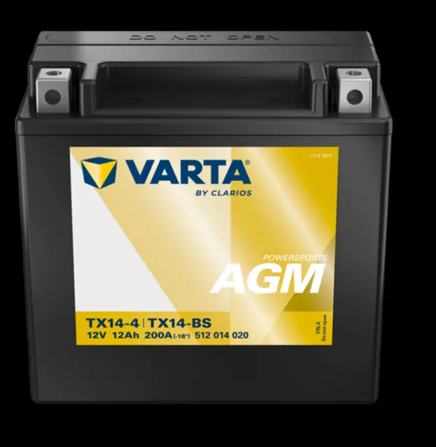 VARTA AGM MC Batteri 12V 12AH 200CCA Skanbatt 