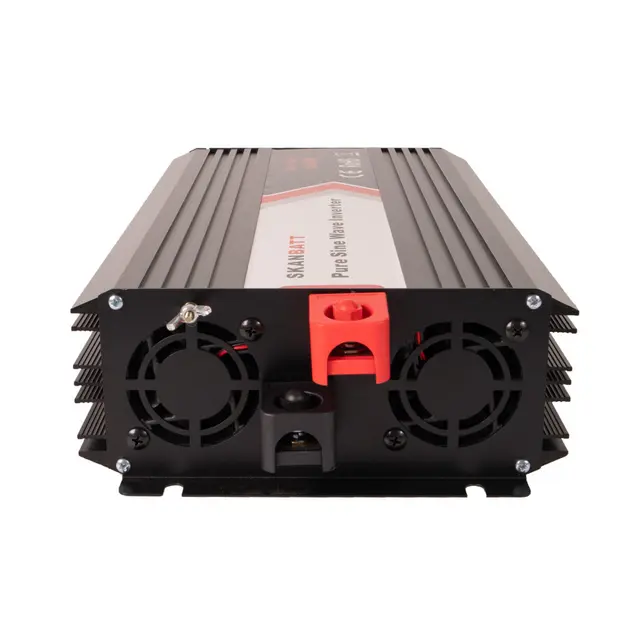 Inverter 24V 3000W (6000W) Ren Sinus Med trådløs fjernkontroll 