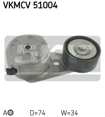 Multi-V tensioner kit, CV Mercedes 