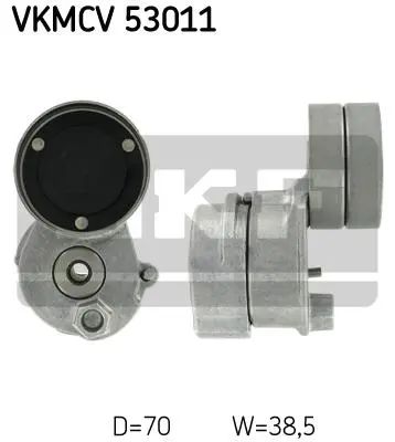 Multi-V tensioner kit, CV RENAULT, VOLVO 
