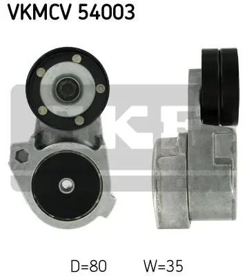 Multi-V tensioner kit, CV Renault 
