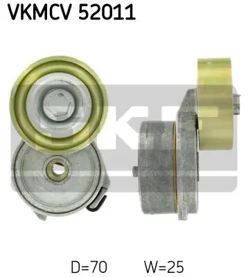 Multi-V tensioner kit, CV Iveco 