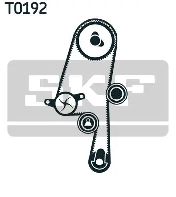 Water Pump & Timing Belt Set SKF 