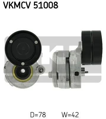 Multi-V tensioner kit, CV Mercedes 