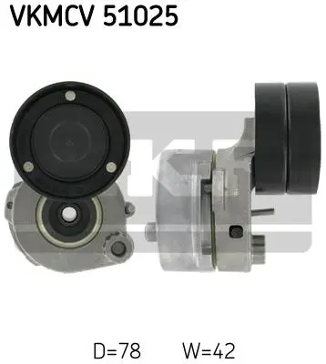 Multi-V tensioner kit, CV Mercedes 