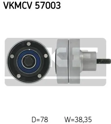 Multi-V idler , CV DAF 