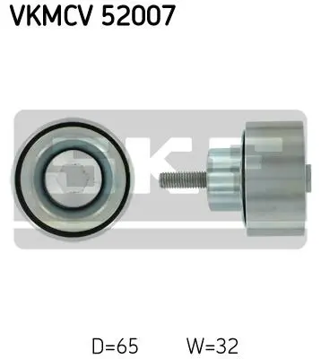 Multi-V idler kit, CV Iveco 