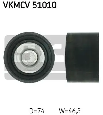Multi-V idler kit, CV Mercedes 