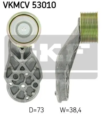 Multi-V idler kit, CV RENAULT, VOLVO 