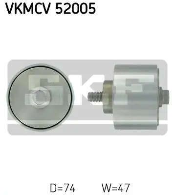 Multi-V idler kit, CV Iveco 
