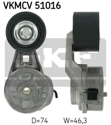 Multi-V tensioner kit, CV Mercedes 