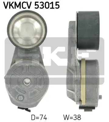 Multi-V tensioner kit, CV RENAULT, VOLVO