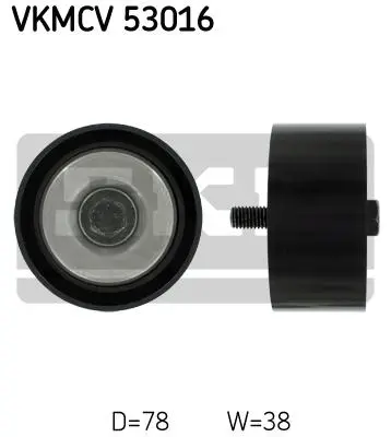 Multi-V idler kit, CV Renault, Volvo 