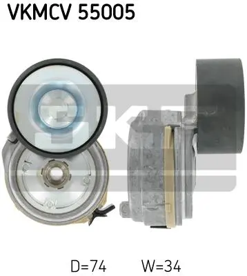 Multi-V tensioner kit, CV MAN