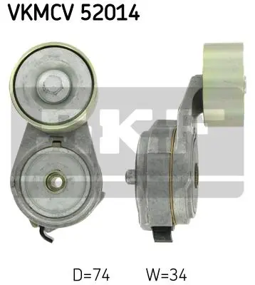 Multi-V tensioner kit, CV IVECO 