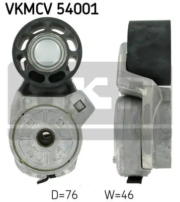 Multi-V tensioner kit, CV Renault 