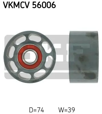 Multi-V idler kit, CV RENAULT 