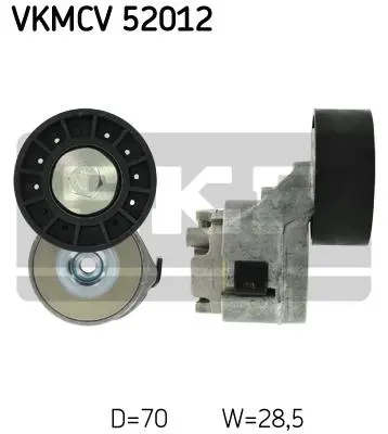 Multi-V tensioner kit, CV FIAT, IVECO 