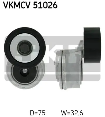 Multi-V tensioner kit, CV MERCEDES-BENZ 