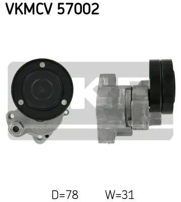 Multi-V tensioner kit, CV DAF 