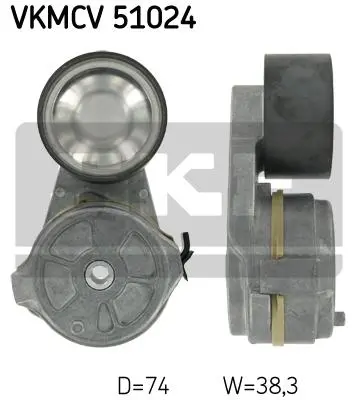 Multi-V tensioner kit, CV Mercedes 
