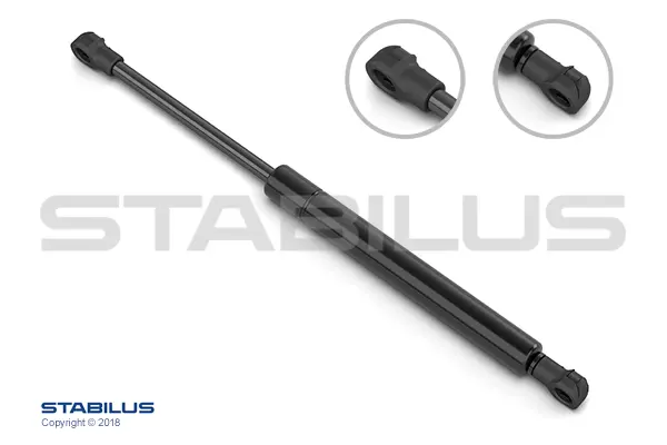 Gassdemper 50N -Lengde 115,5mm Stabilus 