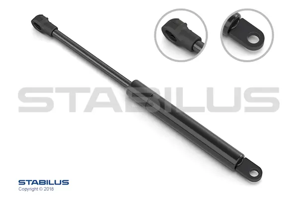 Gassdemper Man 50N -Lengde 484mm Stabilus 