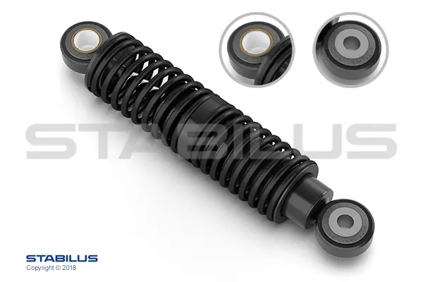 Gassdemper Man N -Lengde 215,5mm Stabilus 