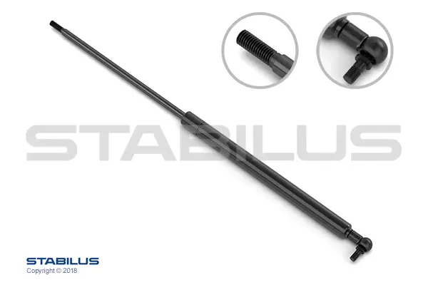 Gassdemper 400N -Lengde 323,5mm Stabilus 