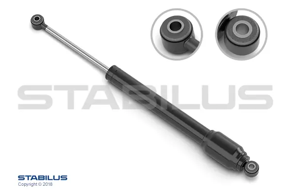 Gassdemper MB Lengde -Lengde 632,5mm Stabilus 