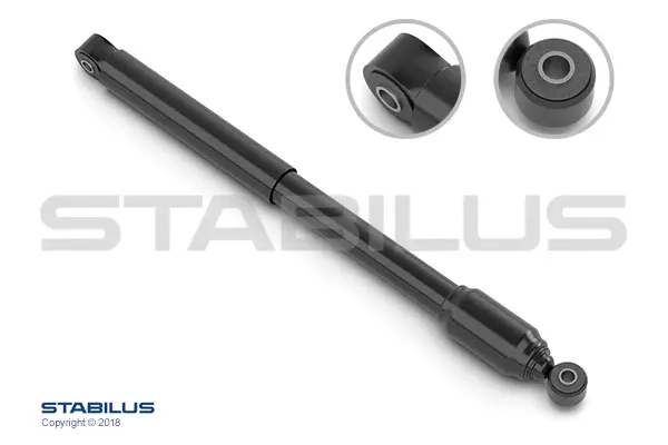 Gassdemper MB Lengde -Lengde 565,5mm Stabilus 