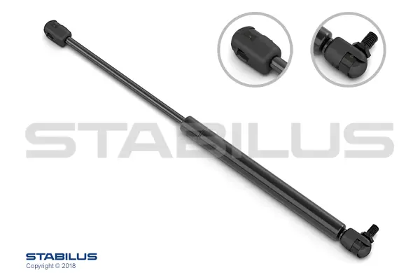 Gassdemper Daf 240N -Lengde 671mm Stabilus 