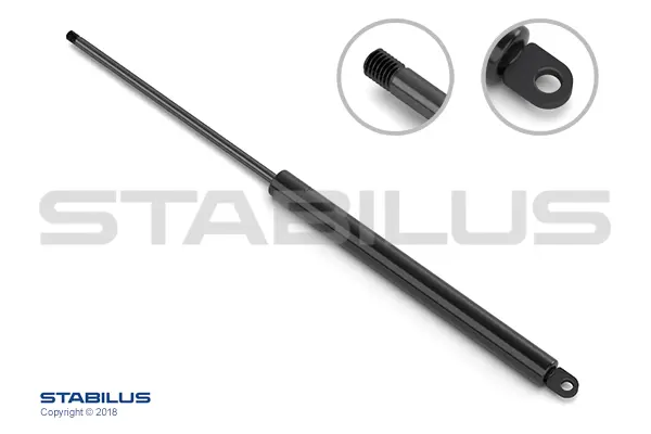 Gassdemper Volvo 410N -Lengde 475,5mm Stabilus 