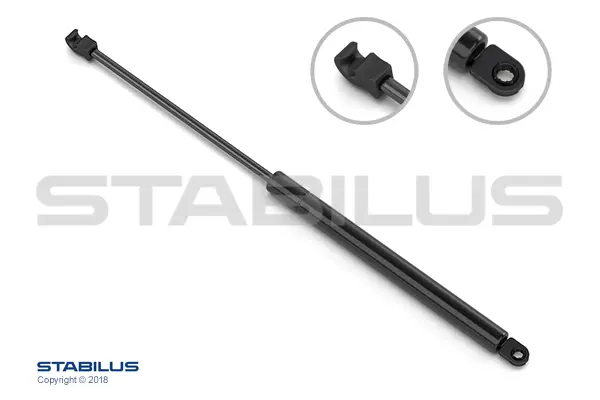 Gassdemper MB 300N -Lengde 465mm Stabilus 