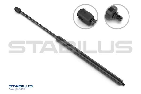 Gassdemper MB 120N -Lengde 514mm Stabilus 