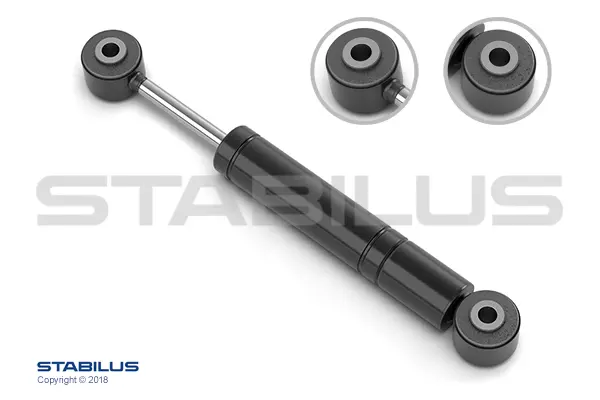 Gassdemper MB N -Lengde 207mm Stabilus 