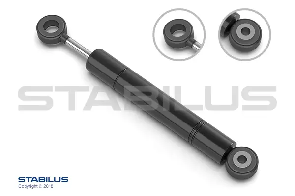 Gassdemper MB N -Lengde 205mm Stabilus 