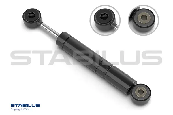 Gassdemper MB Lengde -Lengde 208,5mm Stabilus 