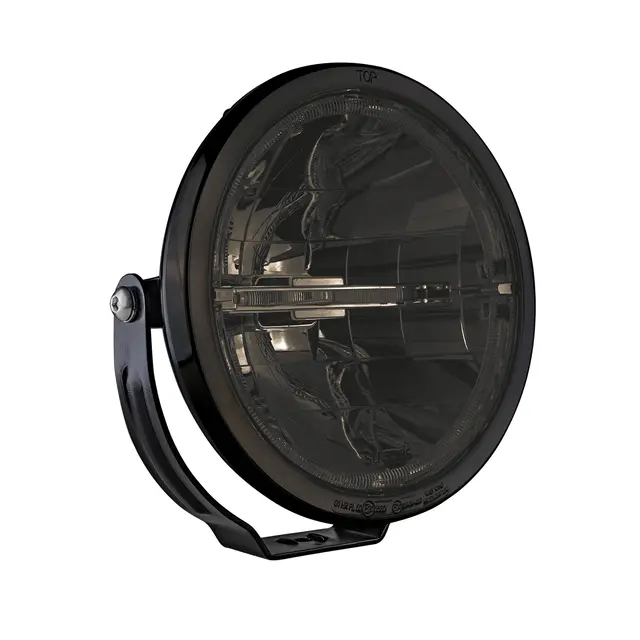 Fjernlys AMBASSADOR DRIVING LIGHT 9” Dark Edition TINTED LENS/DUAL COLOR 