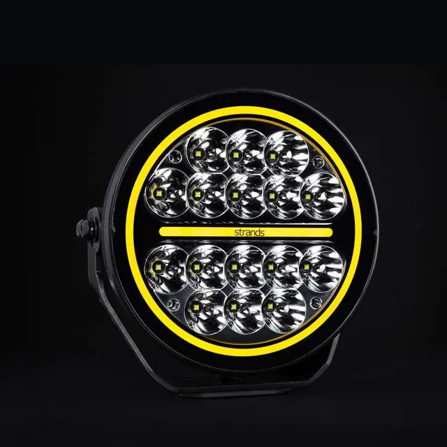 SIBERIA XP DRIVING LIGHT 7" YELLOW / WHI Strands 