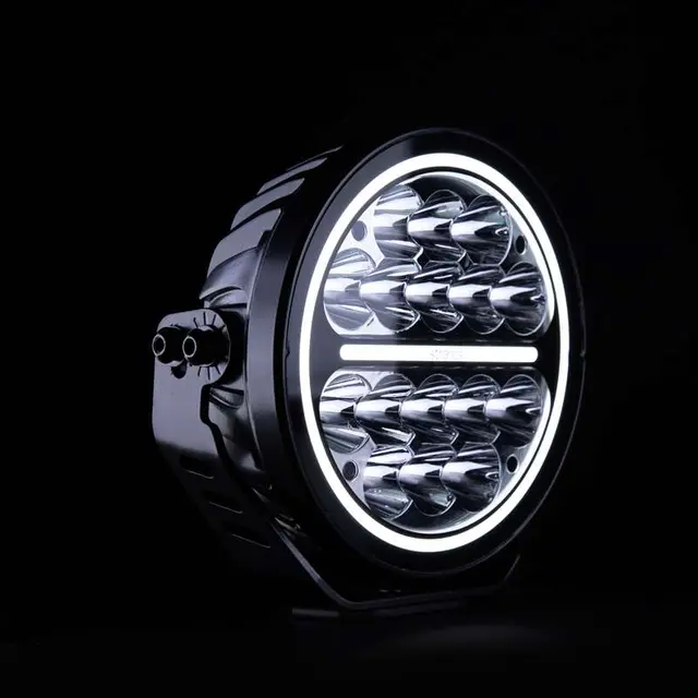 SIBERIA XP DRIVING LIGHT 7" YELLOW / WHI Strands 