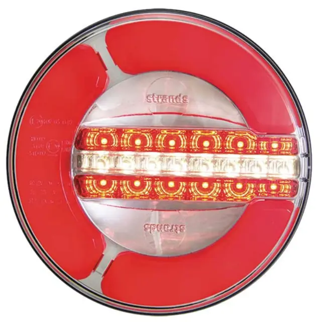 BAKLYSLAMPE LED 3 FUNKSJONER Strands Lighting Division 